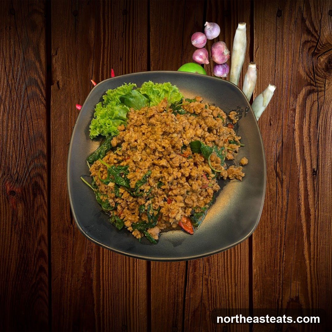 Spicy Minced Meat Dish