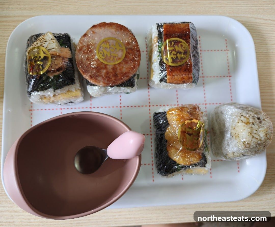 Onigiri and Spam Musubi
