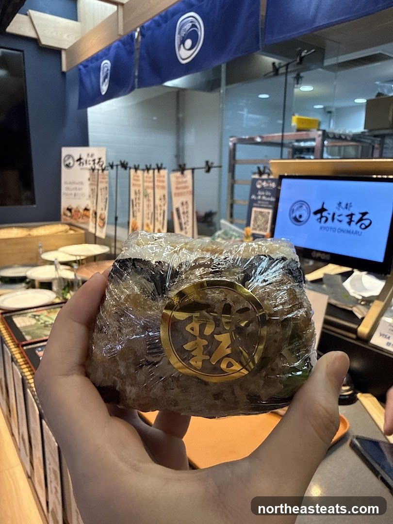 Onigiri with Golden Seal