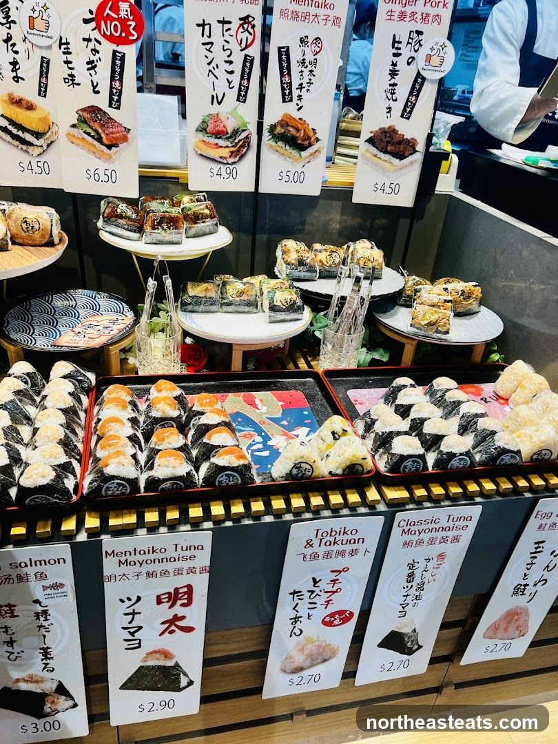 Japanese Rice Balls and Sushi