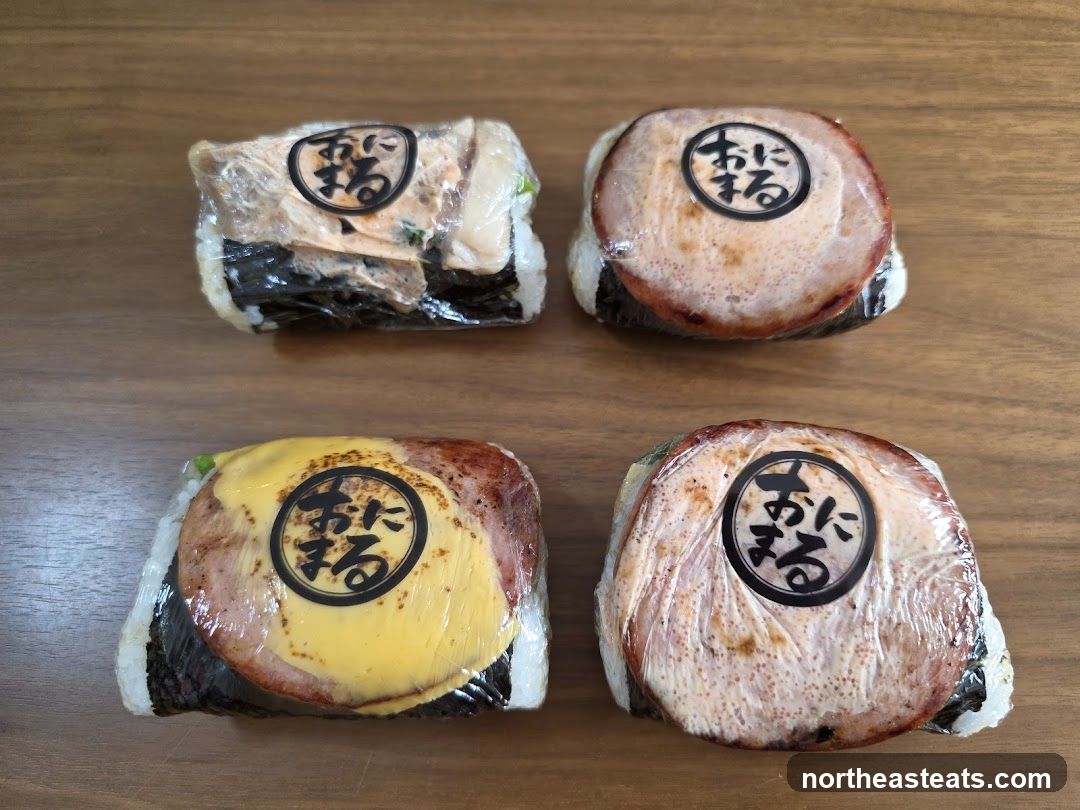 Onigiri with Ham and Cheese