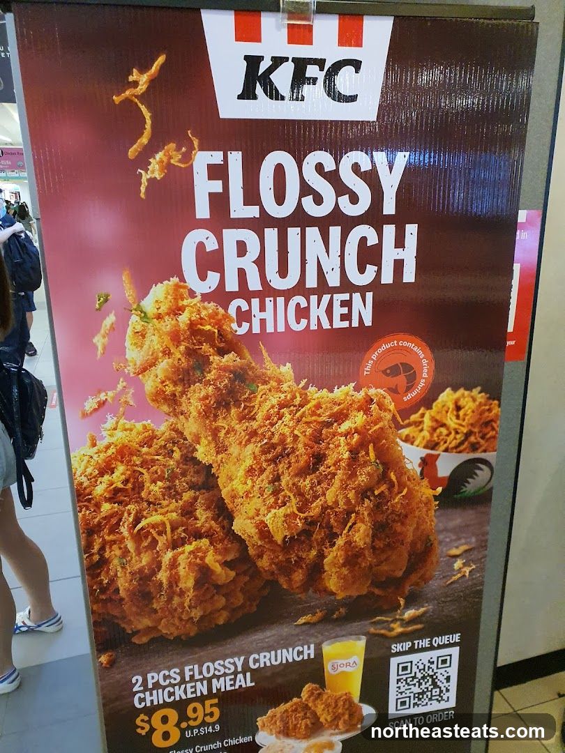 KFC Flossy Crunch Chicken Advertisement