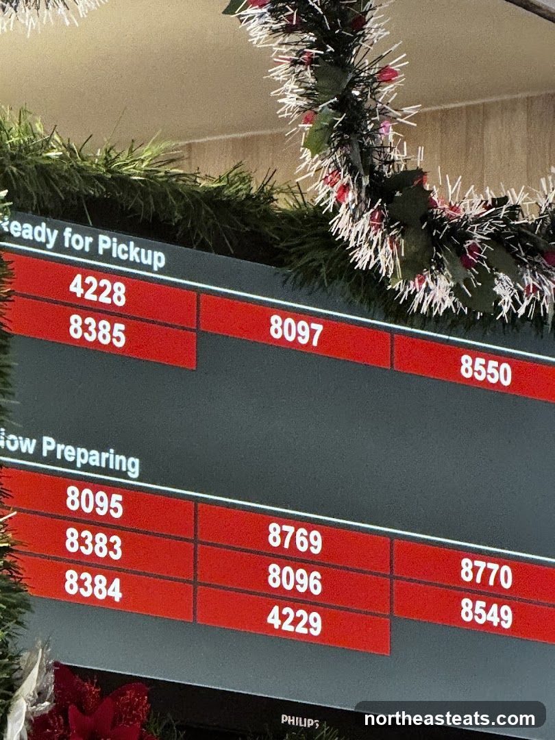 Order Status Display