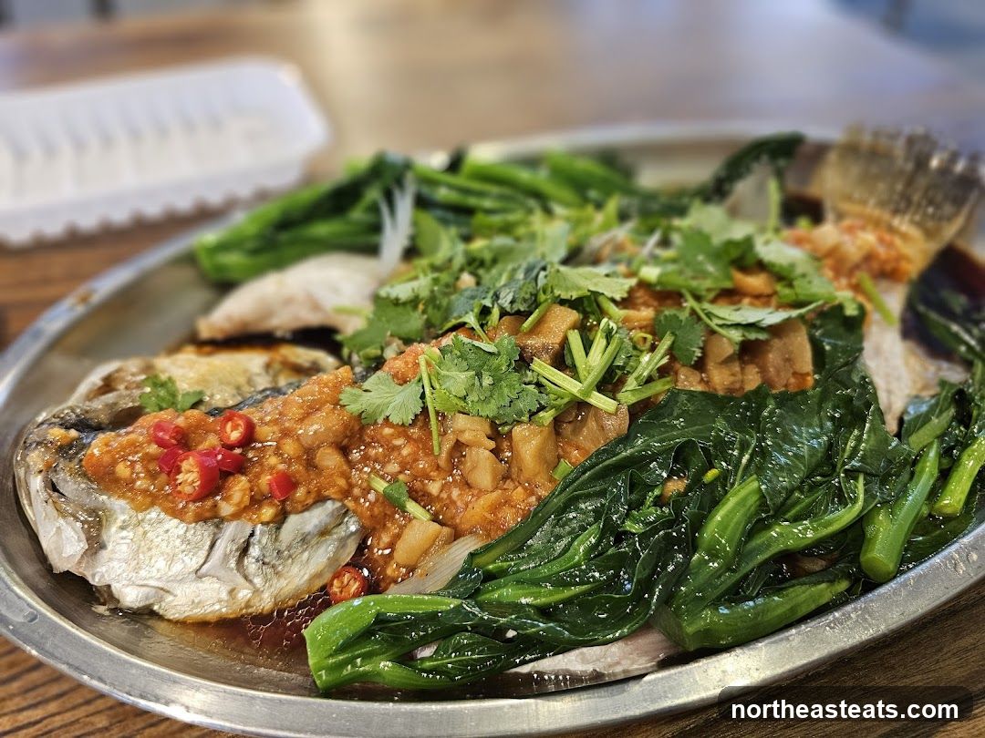 Steamed Fish with Vegetables