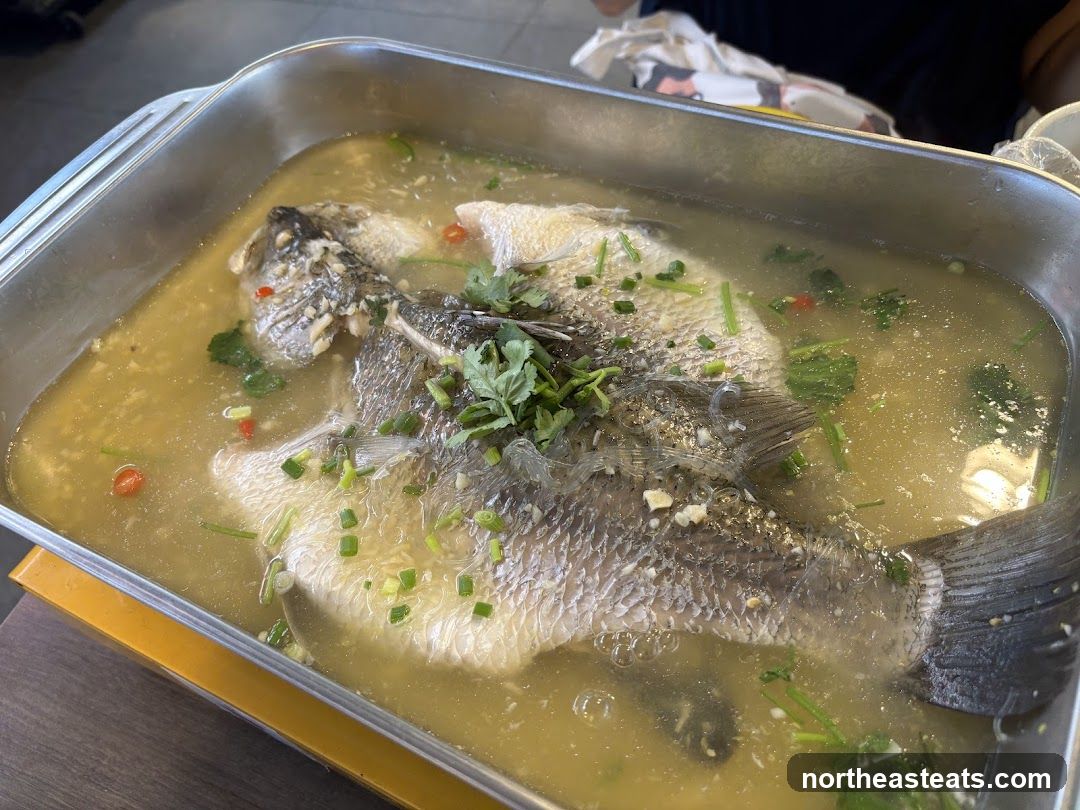 Steamed Fish in Broth