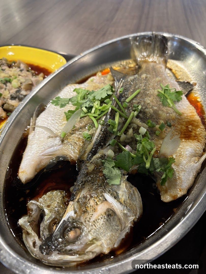 Steamed Fish Dish
