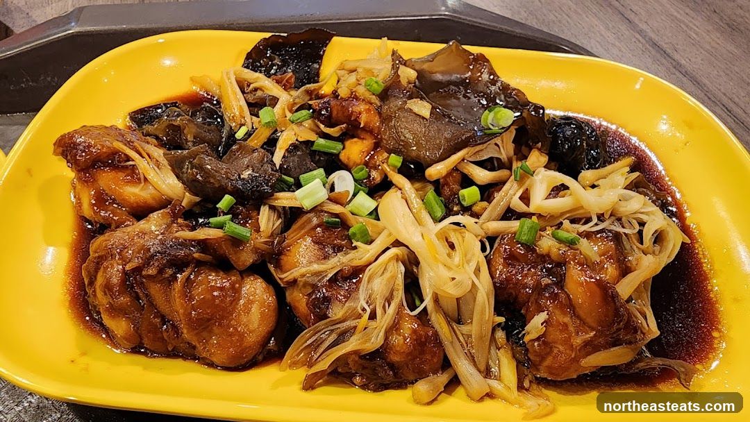 Braised Chicken with Mushrooms