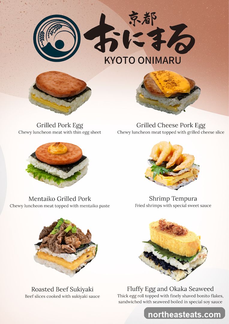 Kyoto Onimaru Menu