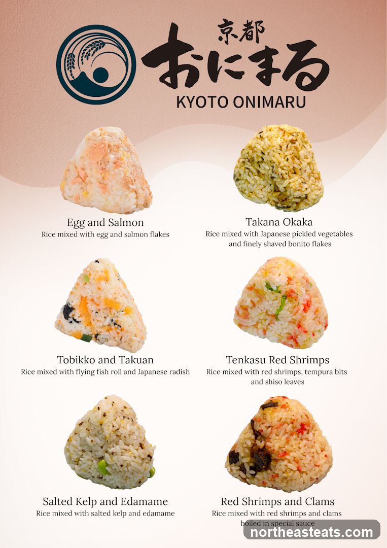 Kyoto Onimaru Menu