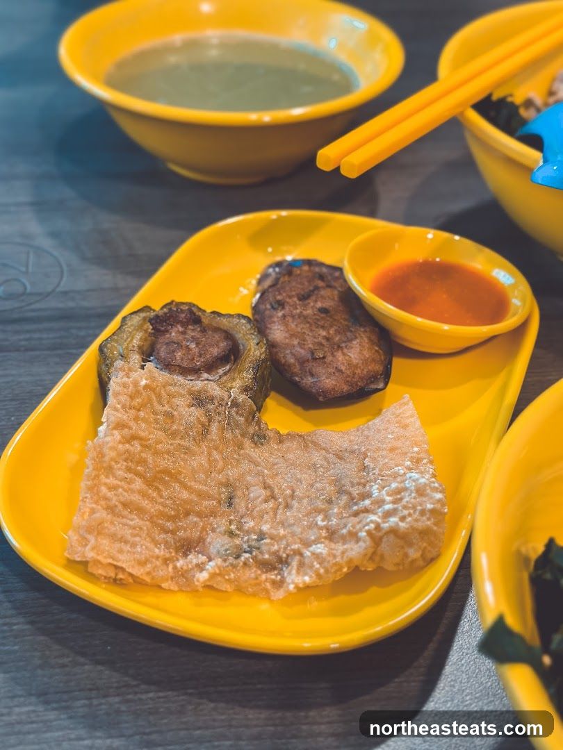 Fried Fish and Bitter Gourd