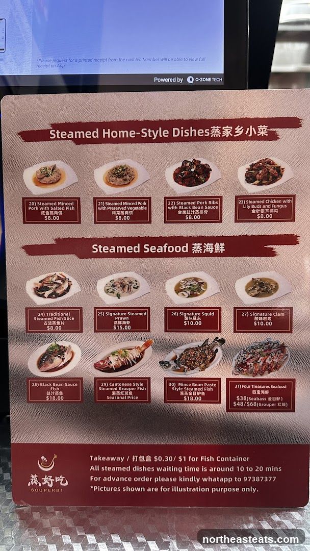 Steamed Home-Style Dishes and Steamed Seafood