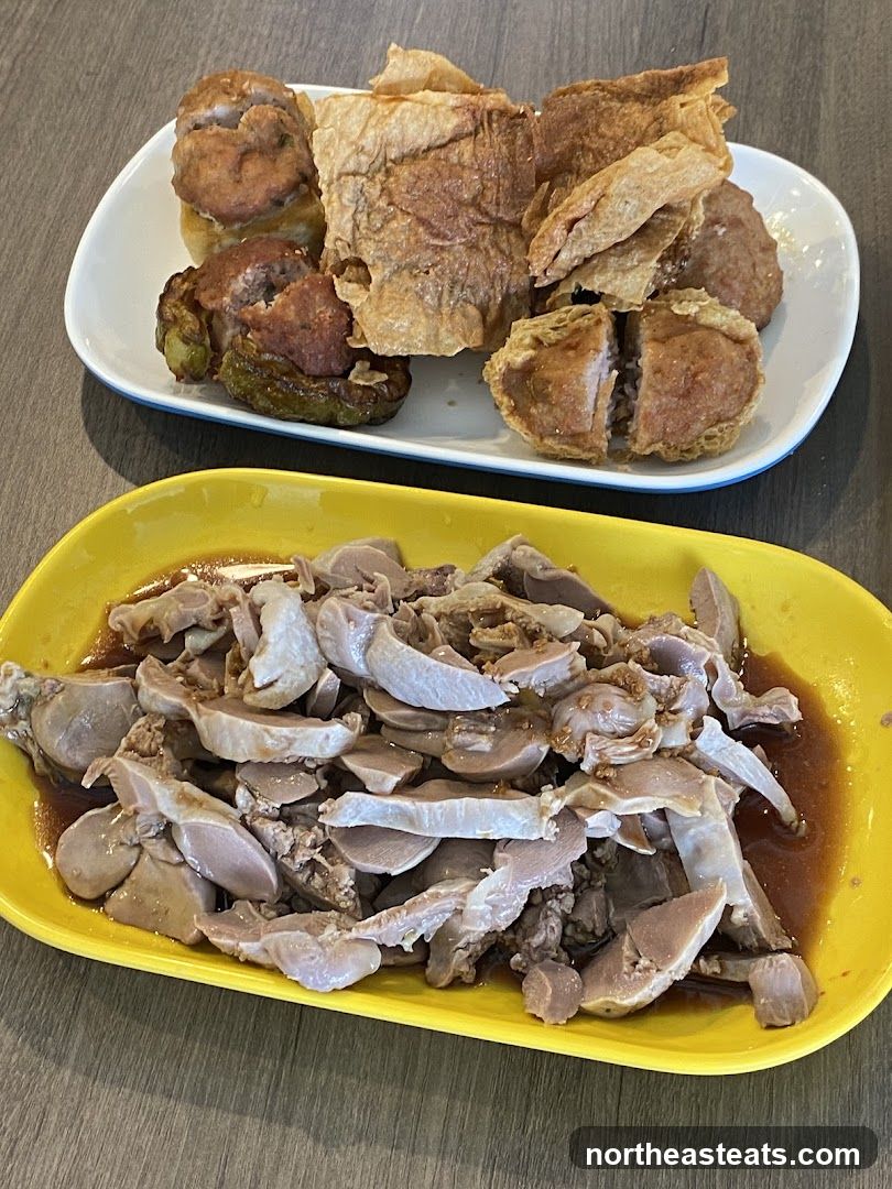 Two Plates of Food