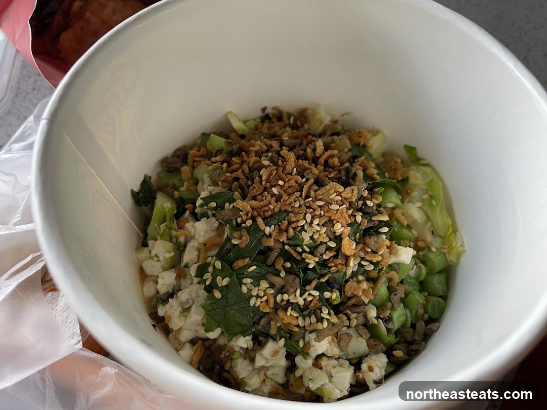 Tofu and Vegetable Bowl