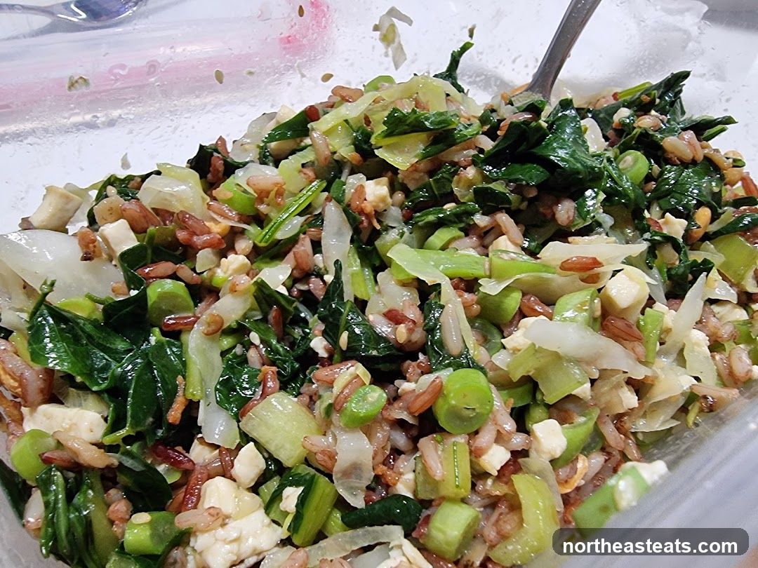 Rice and Vegetable Stir-fry