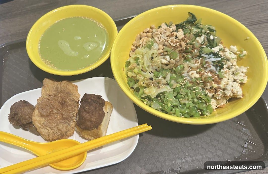 Noodle Bowl with Side Dishes