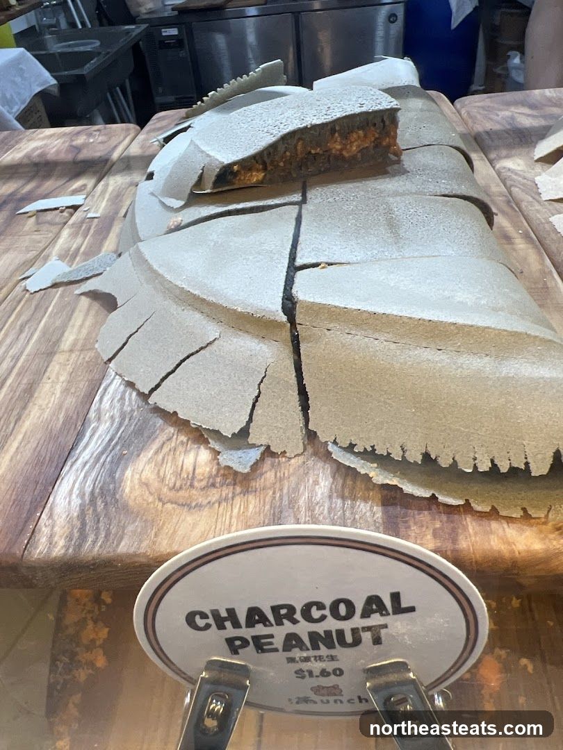 Charcoal Peanut Dessert