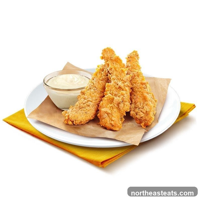 Chicken Tenders with Dip