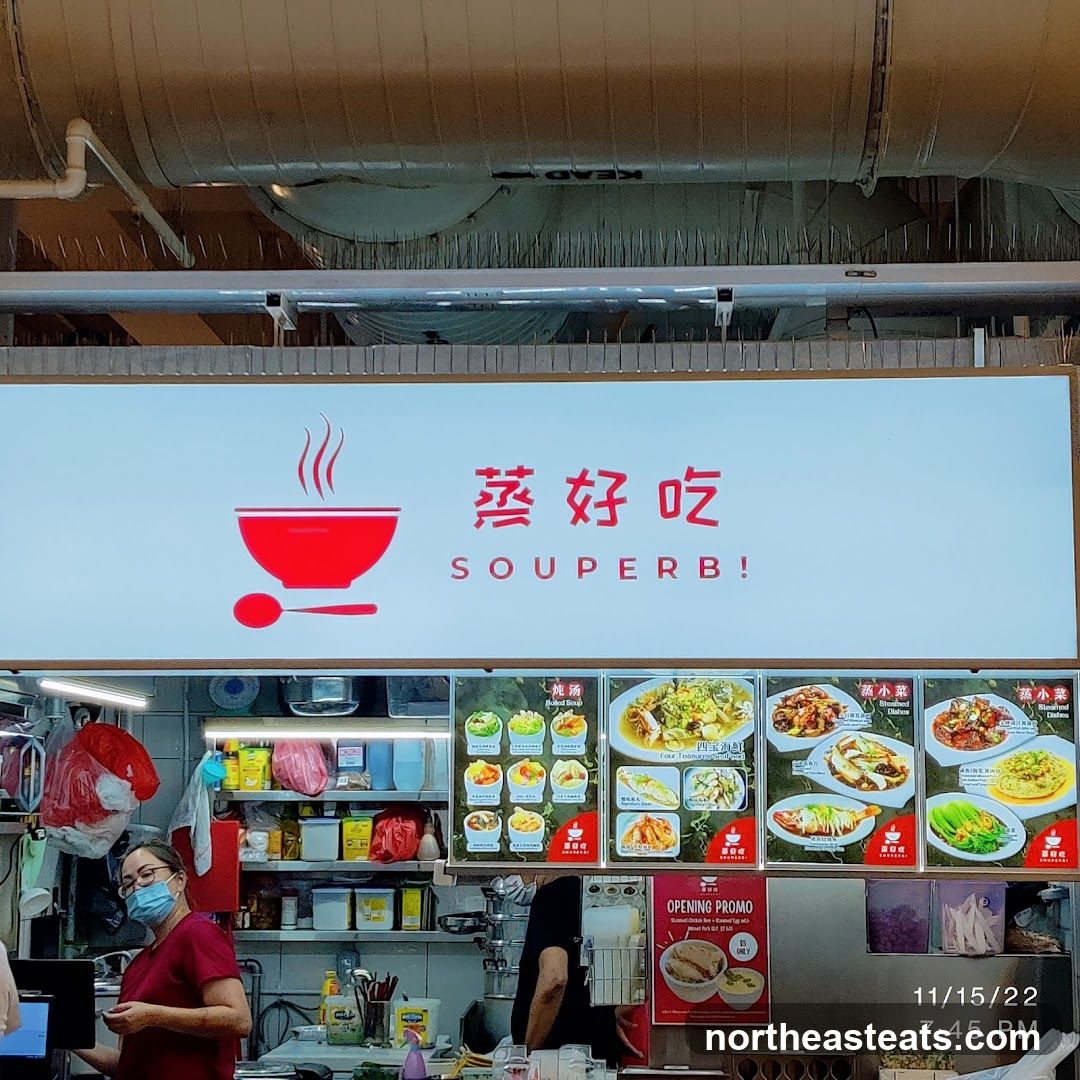 Restaurant Stall with Menu