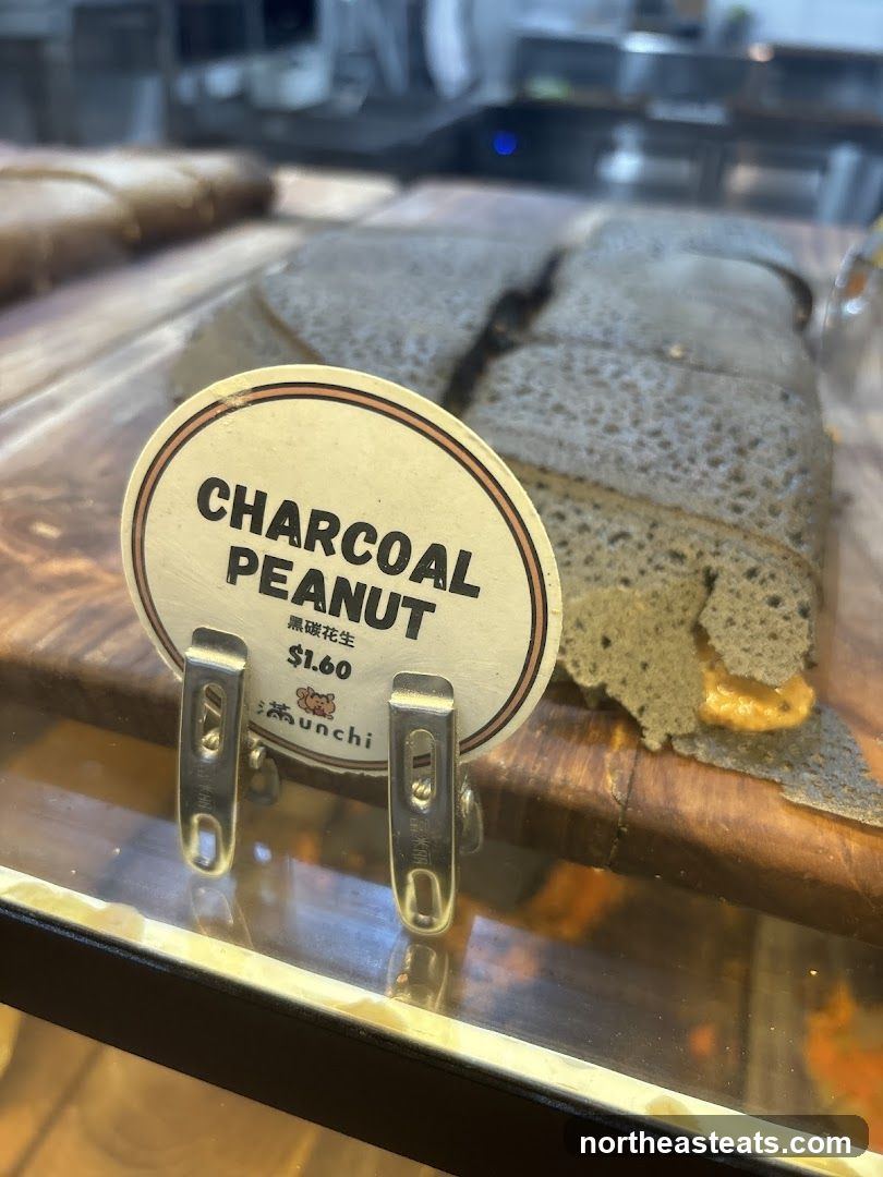 Charcoal Peanut Snack