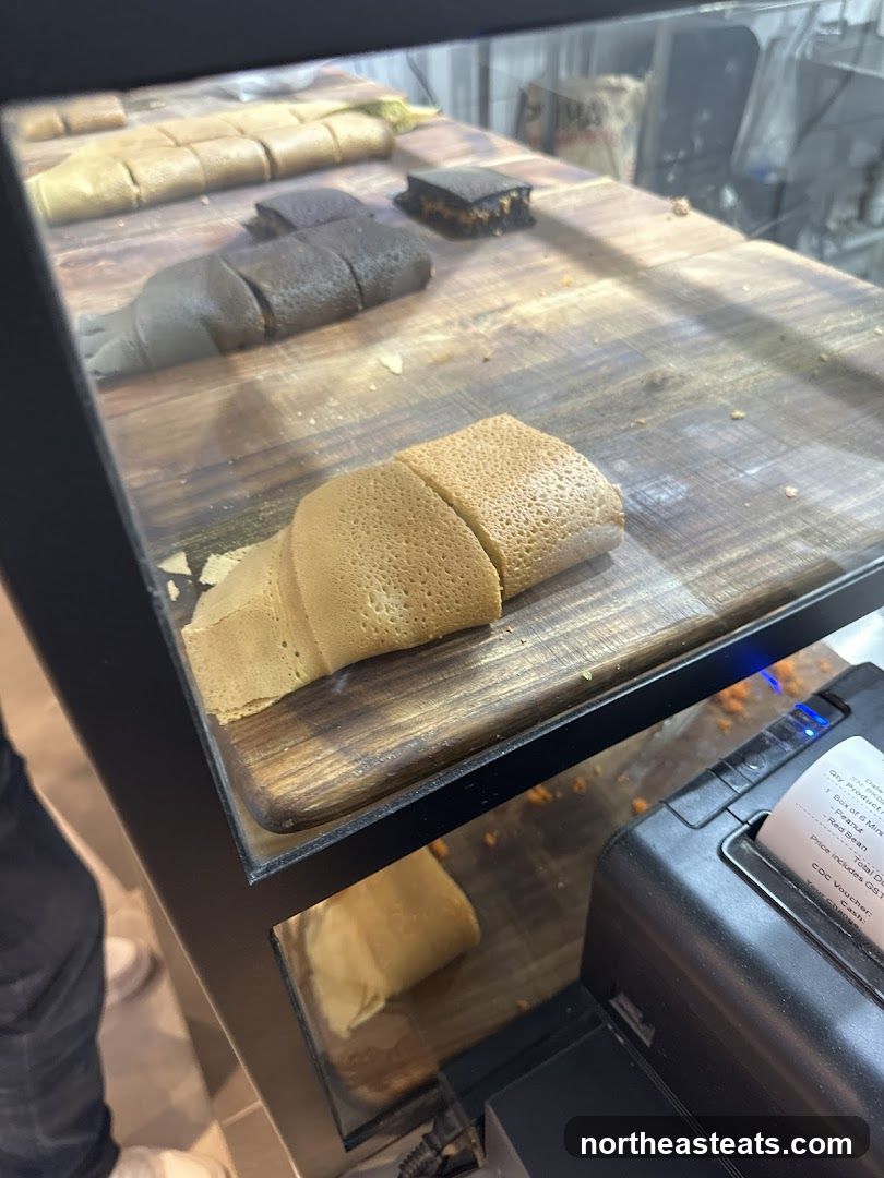 Desserts in Display Case