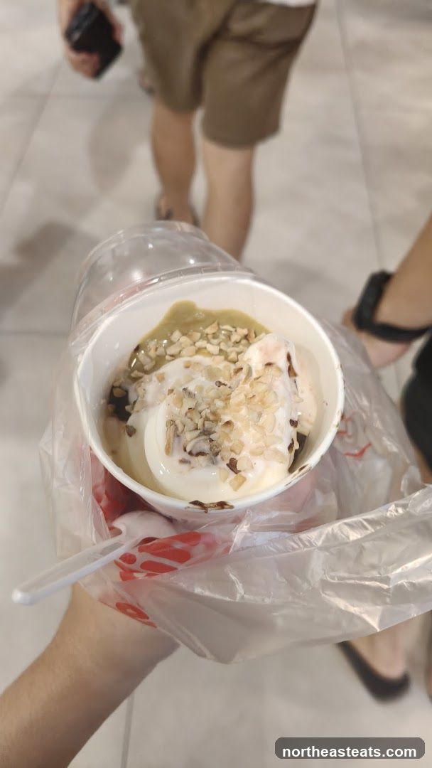 Ice Cream Cup with Toppings