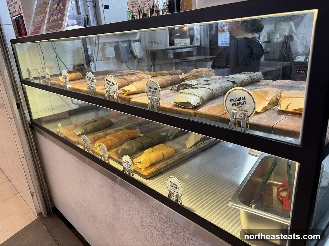 Display Case with Pastries