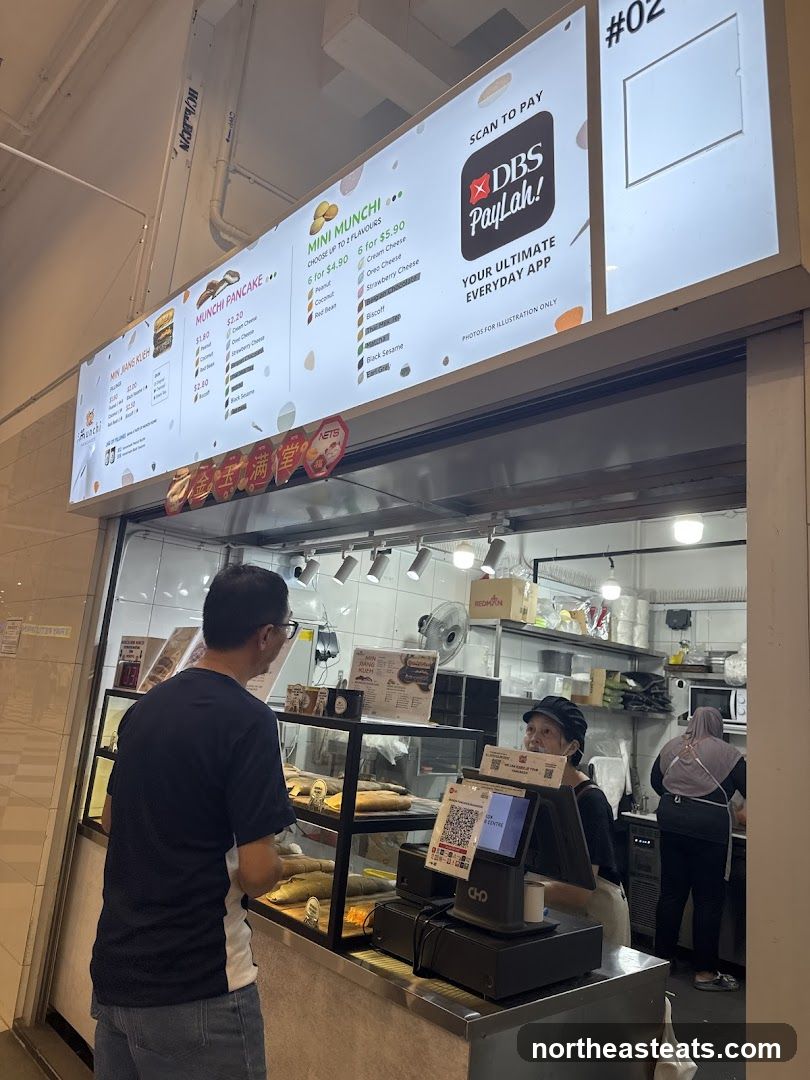 Munchi Pancake and Mini Munchi Menu