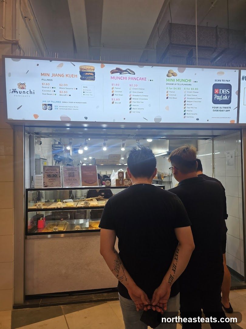Munchi Pancakes Menu
