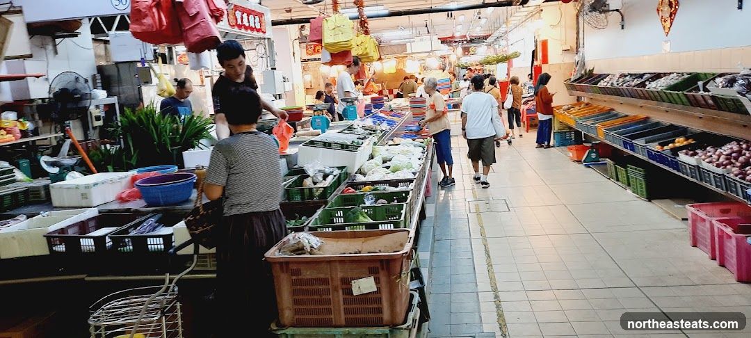 Busy Market Scene