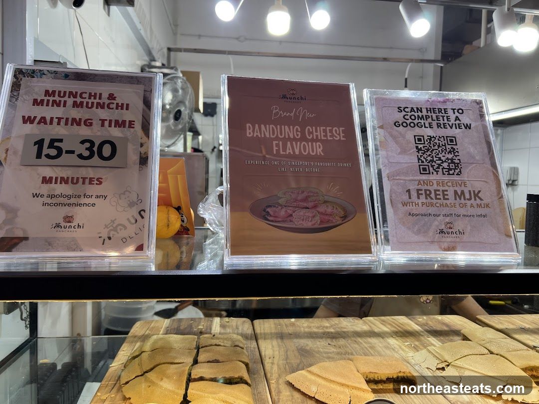 Munchi Pancakes Display