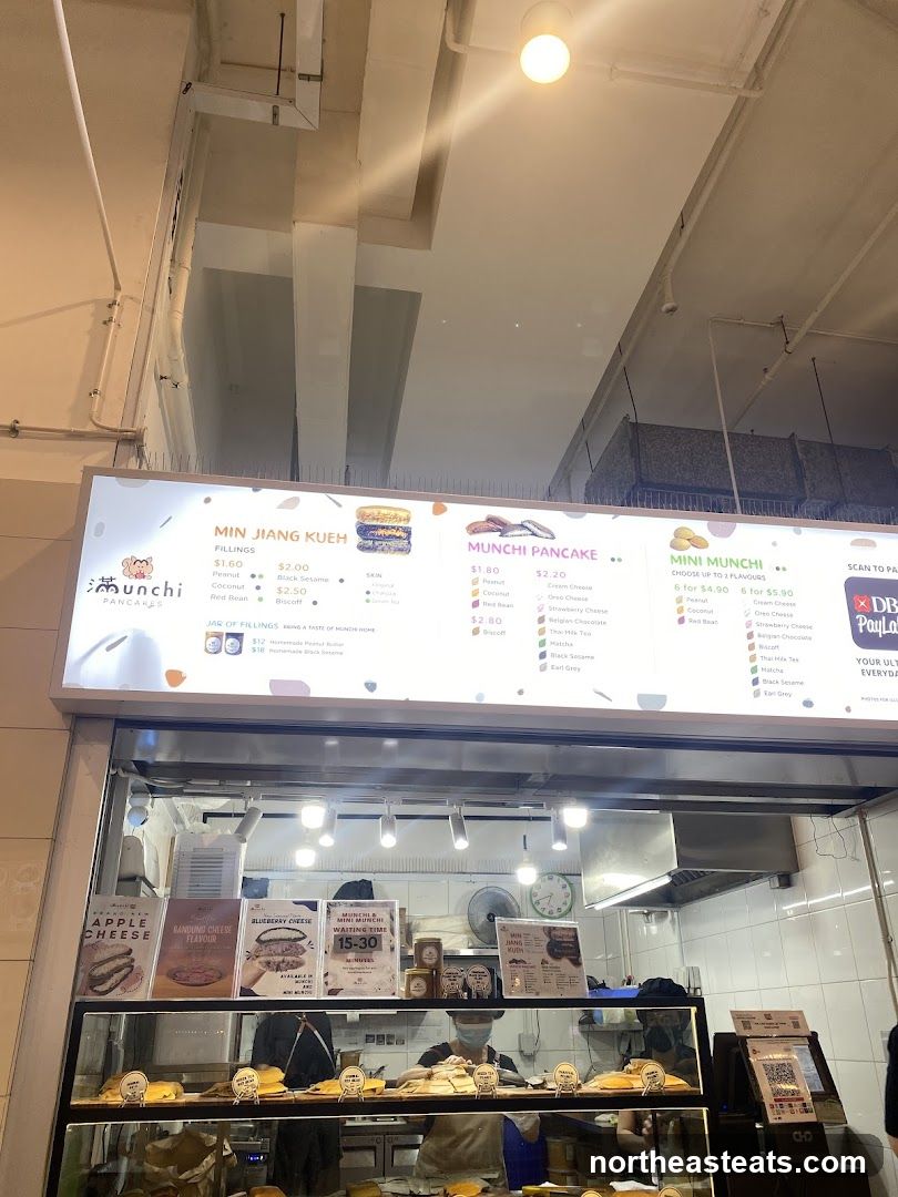 Munchi Pancakes Menu