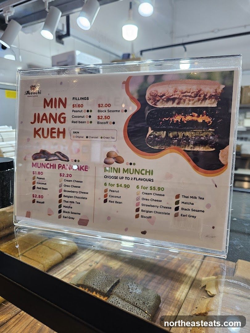 Min Jiang Kueh Menu