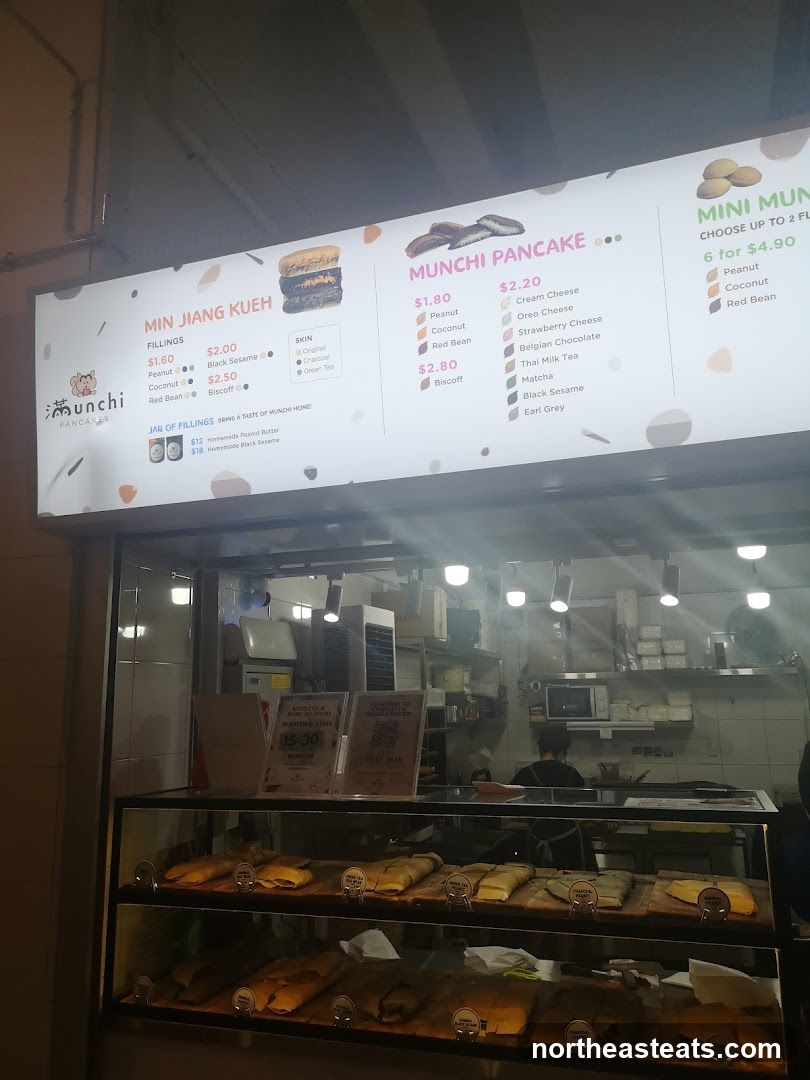 Munchi Pancakes Menu