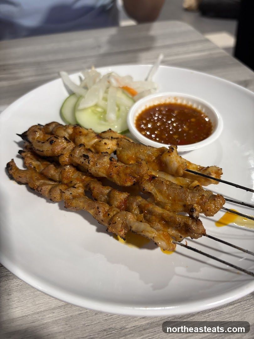 Chicken Satay Skewers