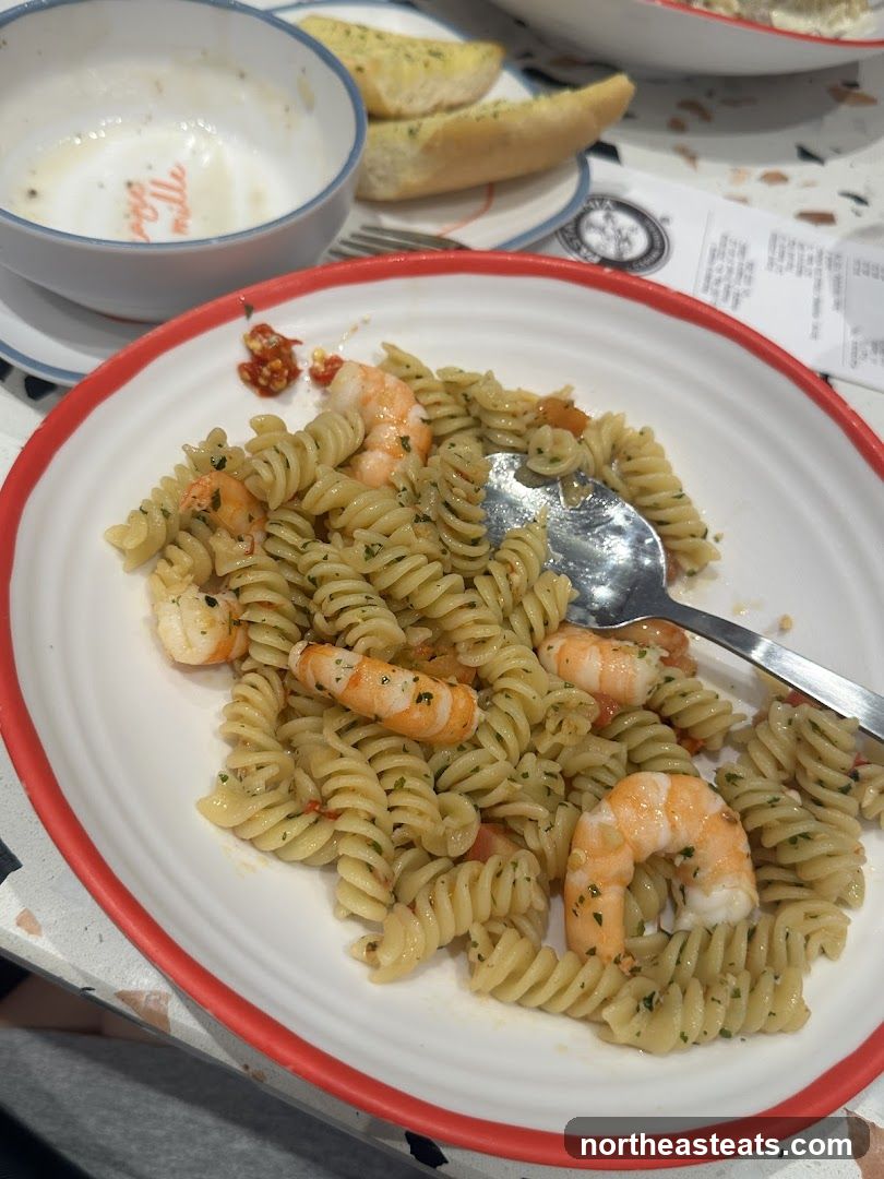 Shrimp Pasta Dish