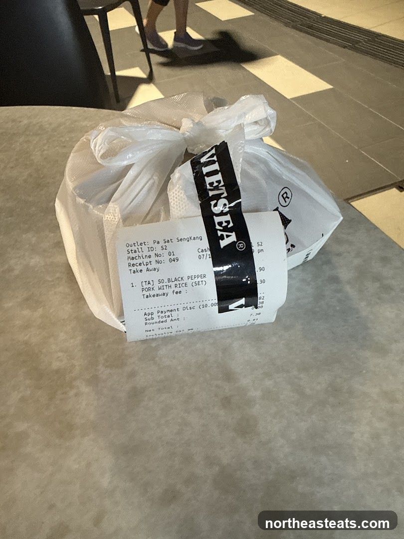 Takeaway Food Bag