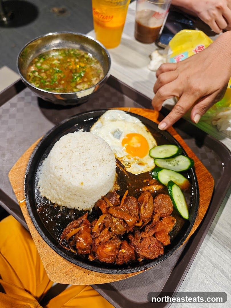 Sizzling Plate Meal