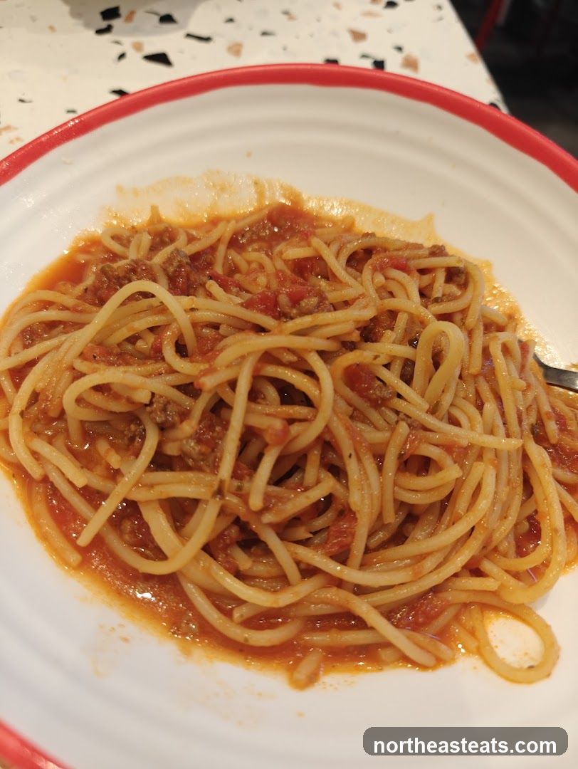 Spaghetti with Meat Sauce