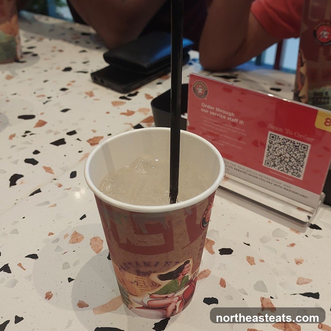 Drink with QR Code Menu