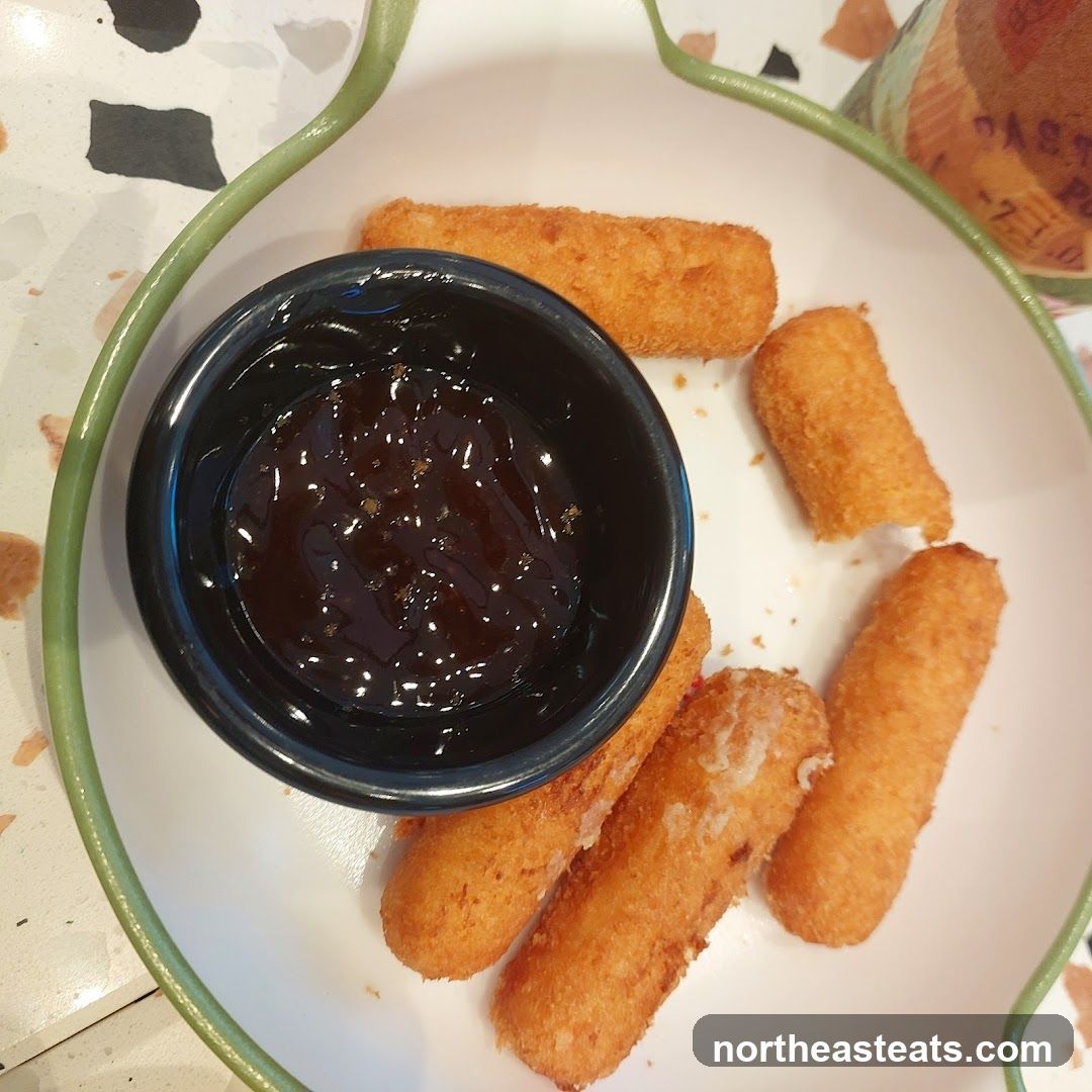 Mozzarella Sticks with Dipping Sauce