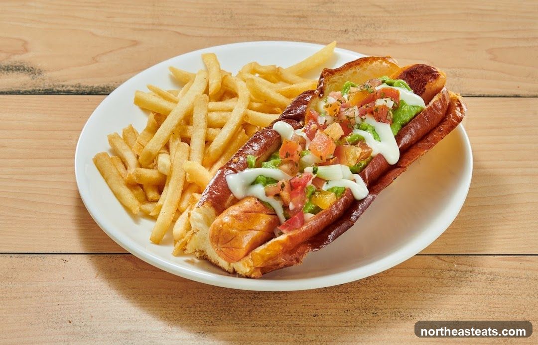 Hot Dog with Fries