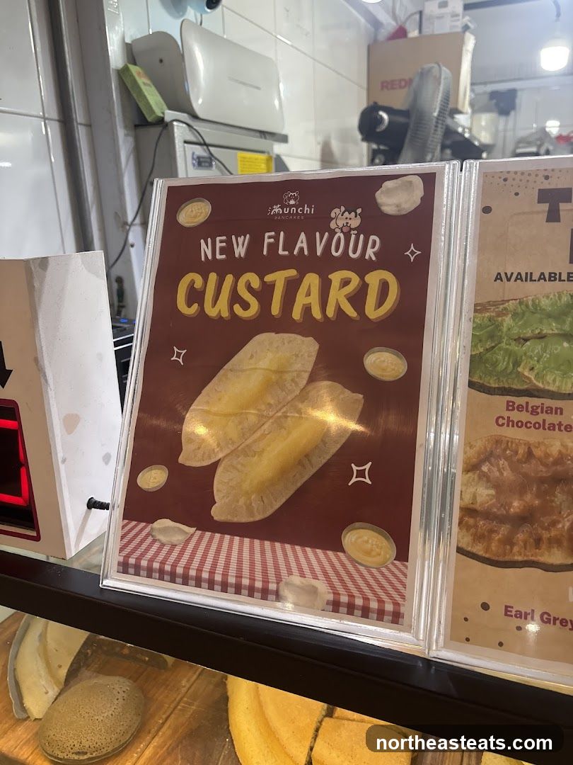 New Custard Flavor Pancakes