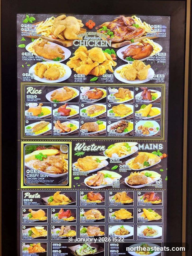 Signature Chicken Menu