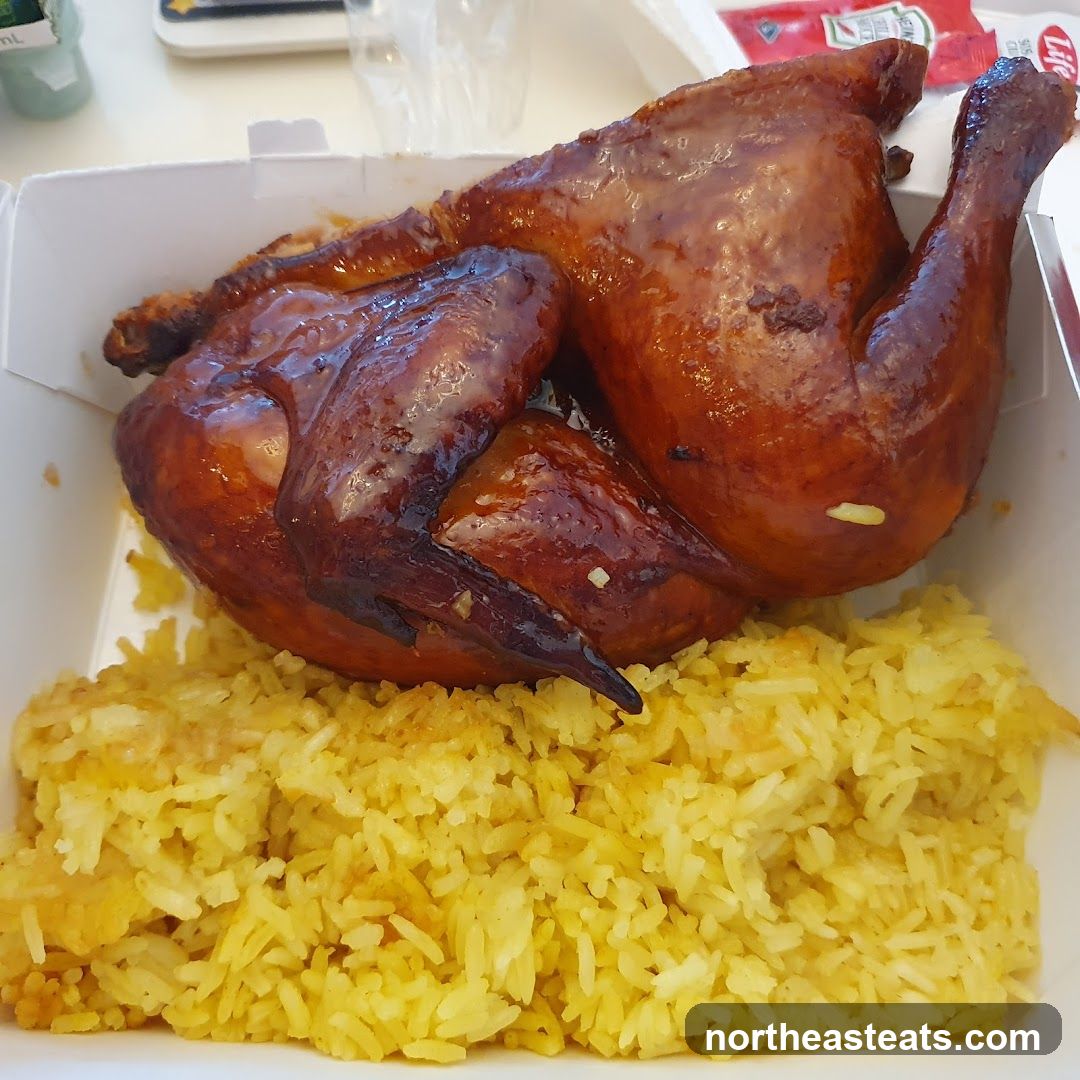 Roasted Chicken with Rice