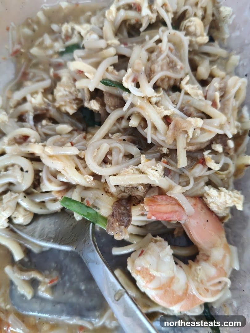 Shrimp and Noodle Dish