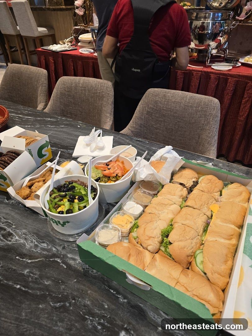Subway Sandwiches and Sides