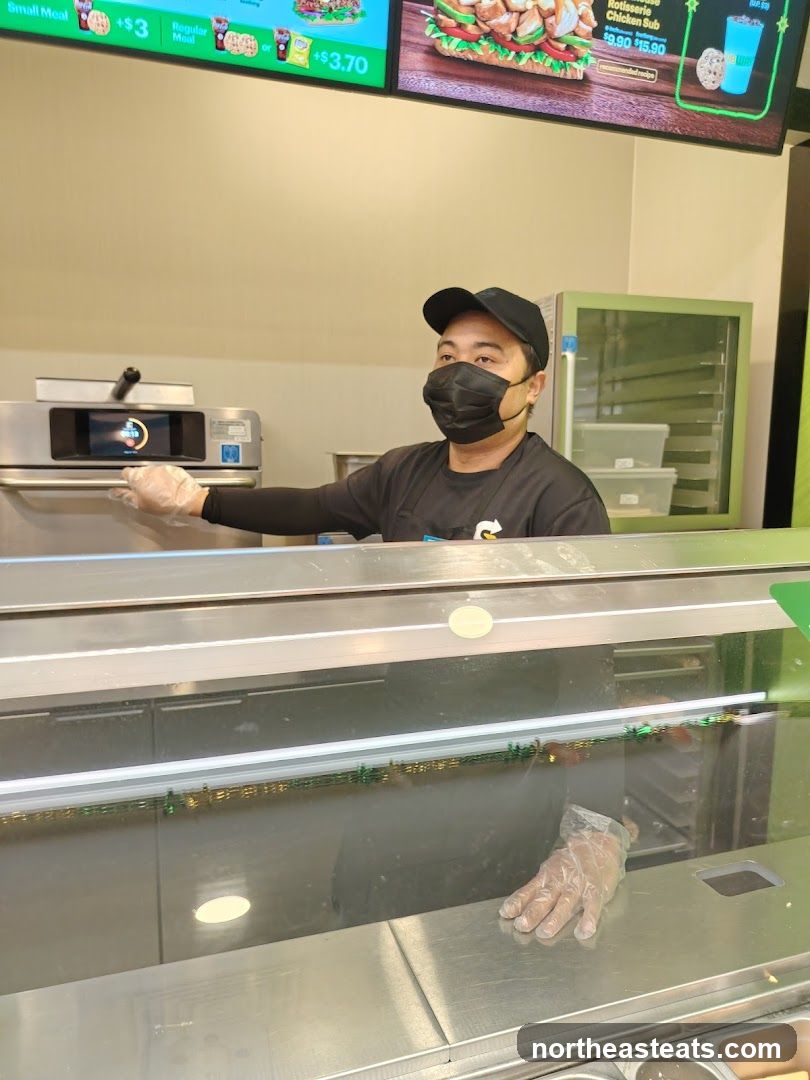 Sandwich Shop Counter