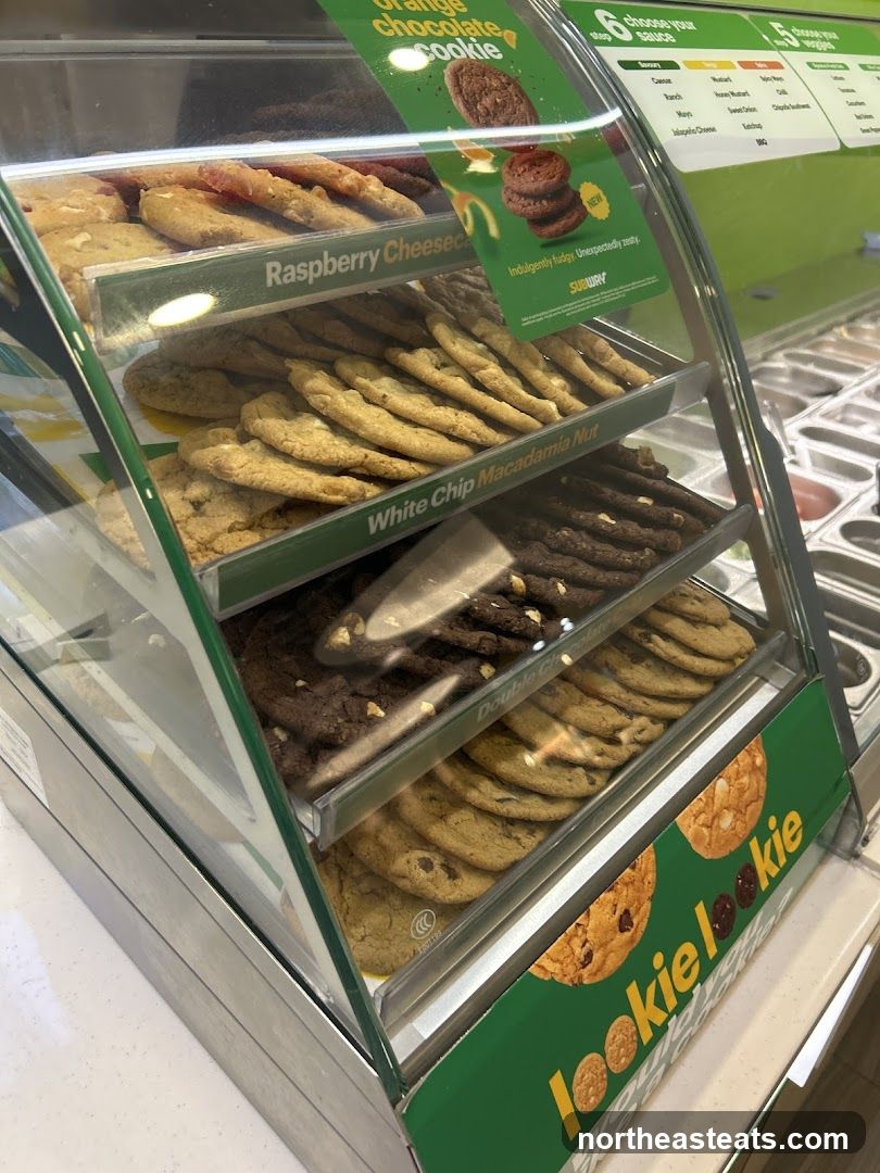 Subway Cookies Display