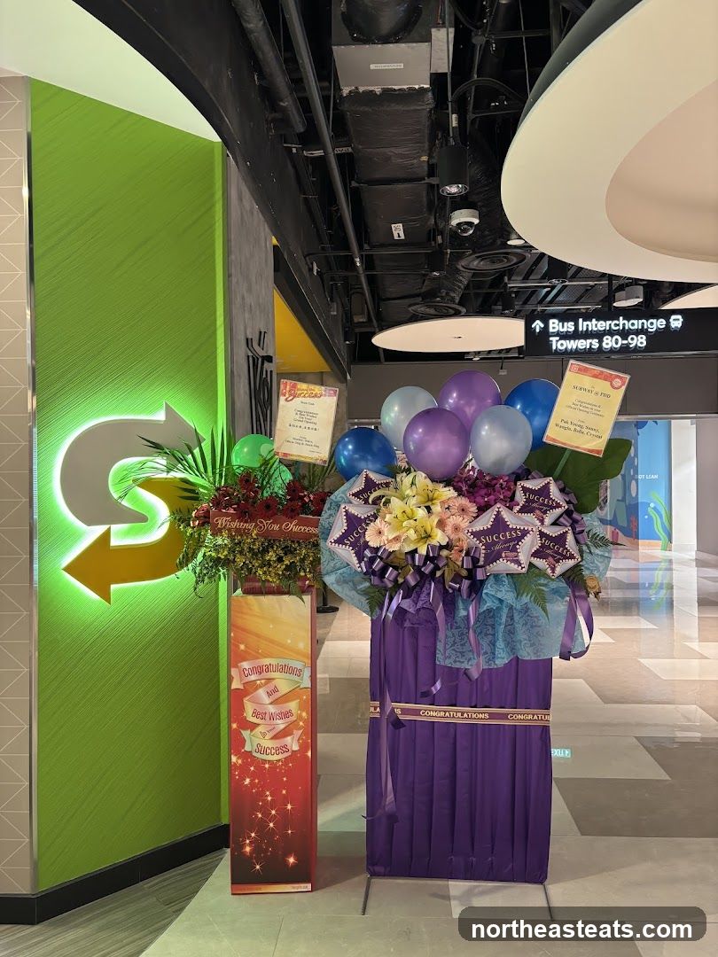 Subway Storefront Decoration