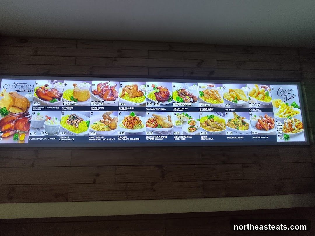 Signature Chicken Fried & BBQ Menu